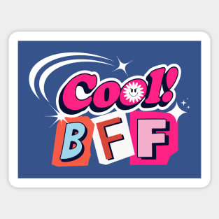 Cool BFF Y2K Sticker